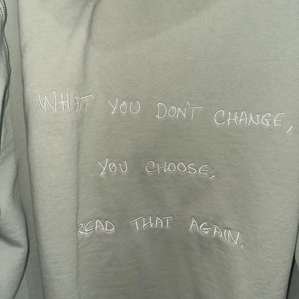 Boys Lie Sage Green Angel Graphic Hoodie OS streetwear New flaw